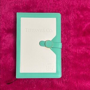 Tiffany & Co. Aqua and White Journal
